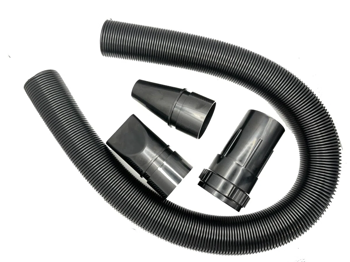 Manguera Tubo Flexible para Secador Expulsor de Mascotas – Extensible hasta 2 m – Tamaño L 80 cm – Ø 4,8 cm – Compatible con Varios Modelos y Lavamascotas