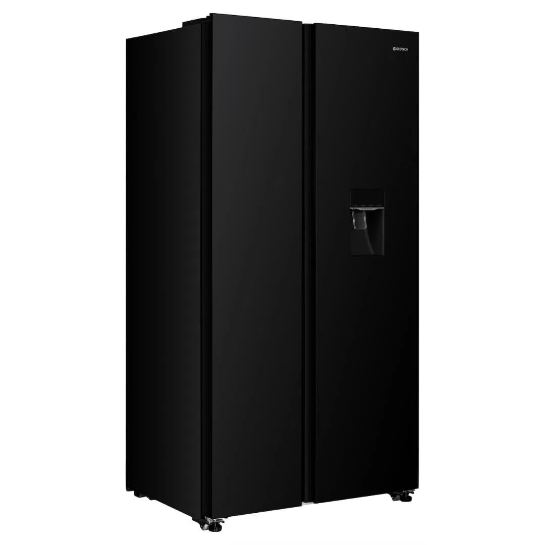 GEDTECH GSBS510BL 510L (324L + 181L) - Frigorífico multipuerta, dispensador de agua, negro