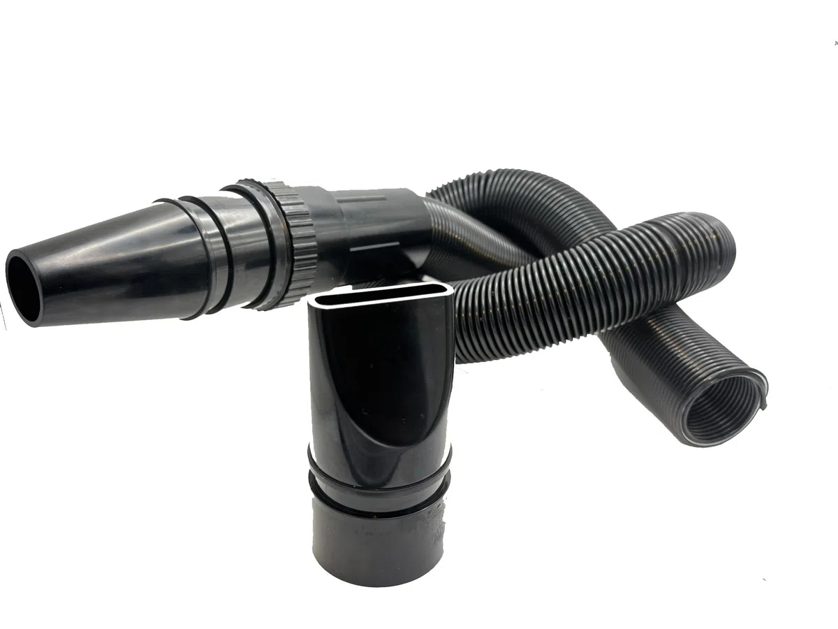 Manguera Tubo Flexible para Secador Expulsor de Mascotas – Extensible hasta 2 m – Tamaño L 80 cm – Ø 4,8 cm – Compatible con Varios Modelos y Lavamascotas