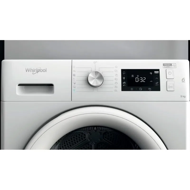 Whirlpool Secadora por Bomba de calor 9 Kg, FFTN M22 9X2 EU