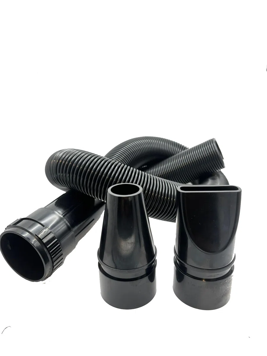 Manguera Tubo Flexible para Secador Expulsor de Mascotas – Extensible hasta 2 m – Tamaño L 80 cm – Ø 4,8 cm – Compatible con Varios Modelos y Lavamascotas